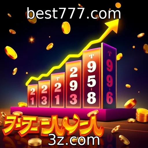 Evolução dos jackpots progressivos em slots